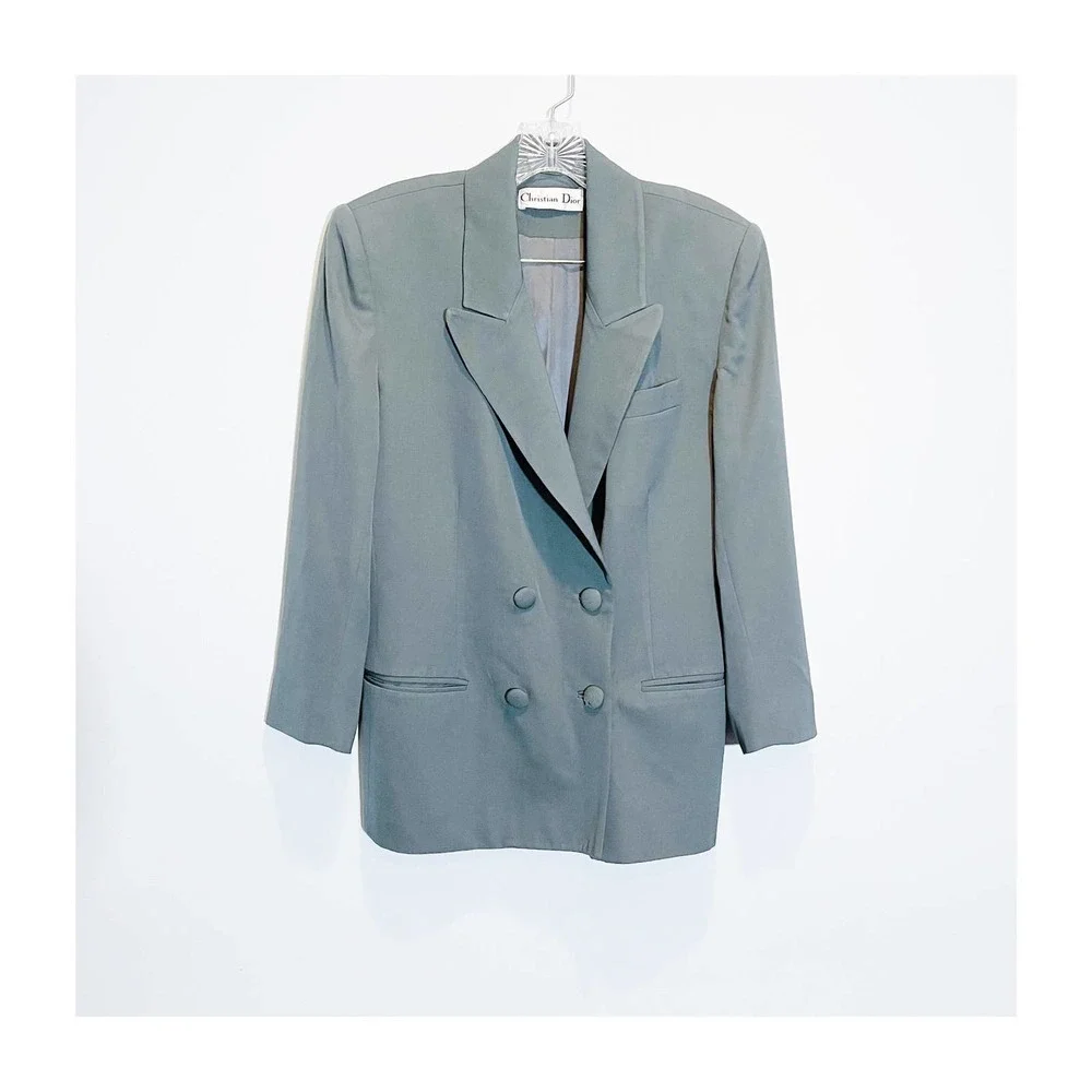 Christian Dior 4 Button Blazer Double Breasted SZ 4
